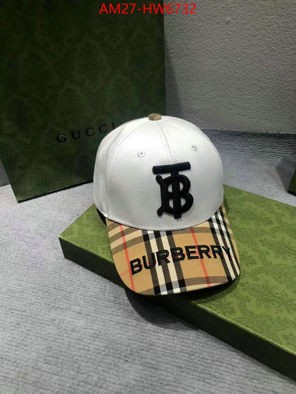 Cap (Hat)-Burberry,top grade , ID: HW6732,$: 27USD