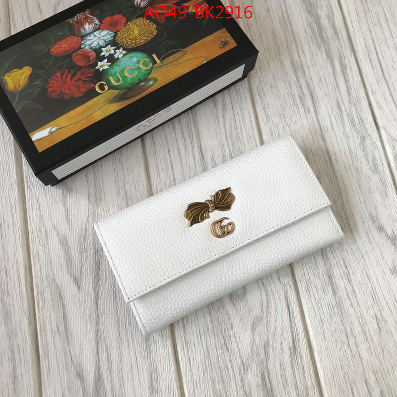 Gucci Bags(4A)-Wallet-,ID: BK2916,$:49USD