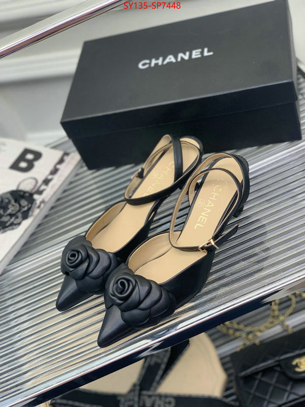 Women Shoes-Chanel,high quality , ID: SP7448,$: 135USD