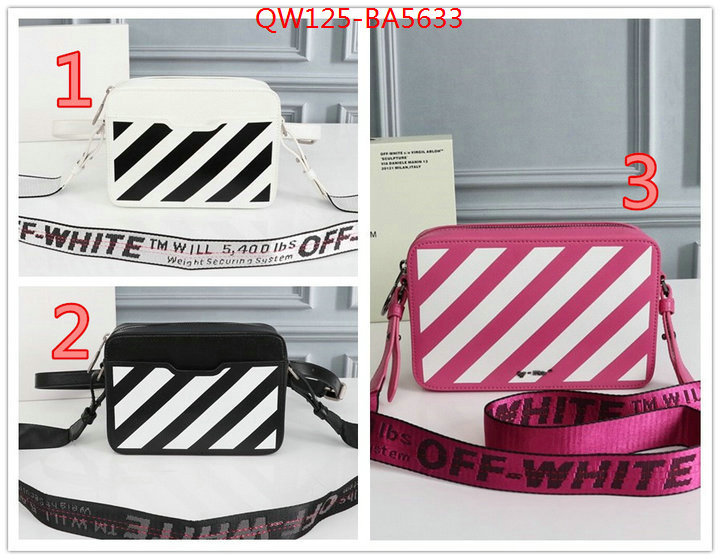 Off-White Bags ( TOP )-Diagonal-,quality replica ,ID: BA5633,$: 125USD