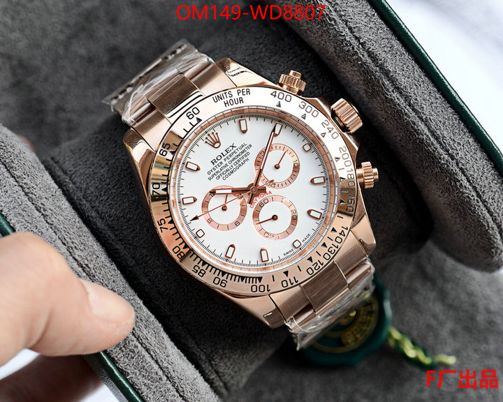 Watch(4A)-Rolex,mirror quality , ID: WD8807,$: 149USD