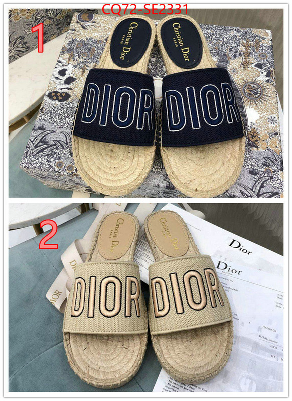 Women Shoes-Dior,the quality replica , ID: SE2331,$: 72USD