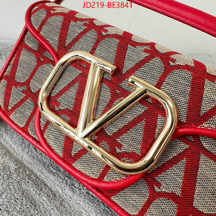 Valentino Bags (TOP)-LOC-V Logo ,top perfect fake ,ID: BE3841,$: 219USD