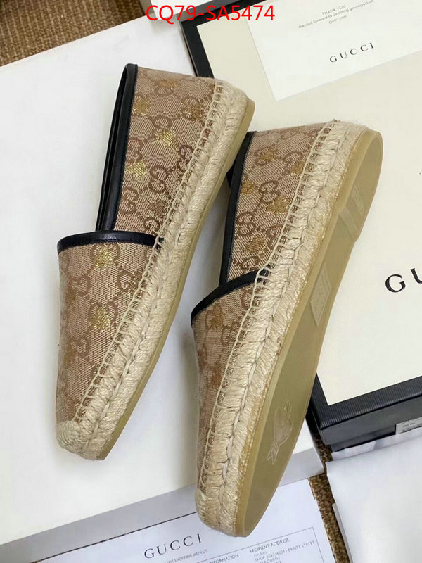 Women Shoes-Gucci,high quality designer replica , ID: SA5474,$: 79USD