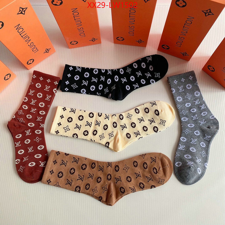 Sock-LV,aaaaa replica designer , ID: LW1502,$: 29USD