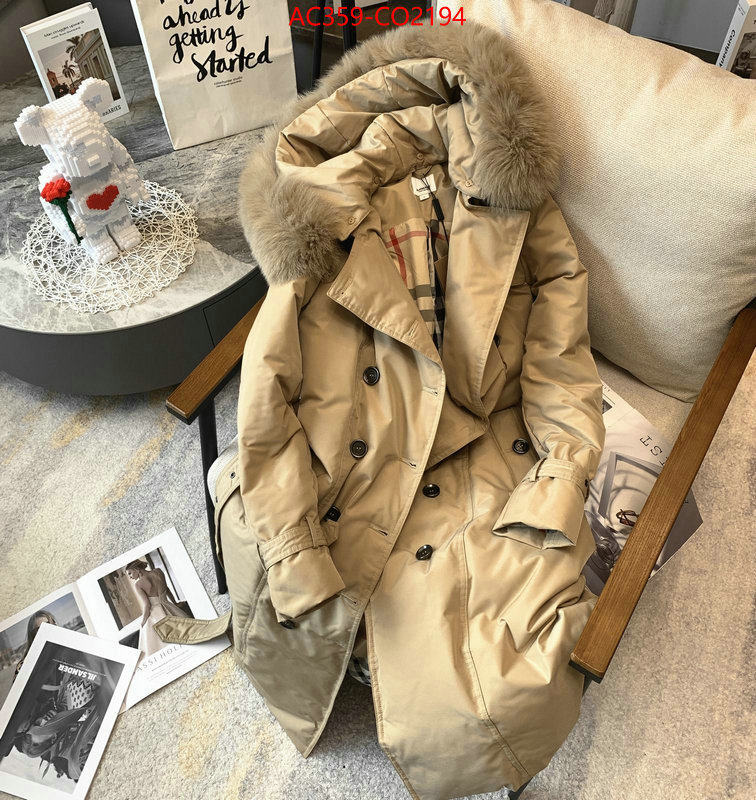 Down jacket Women-Burberry,wholesale designer shop , ID: CO2194,$: 359USD