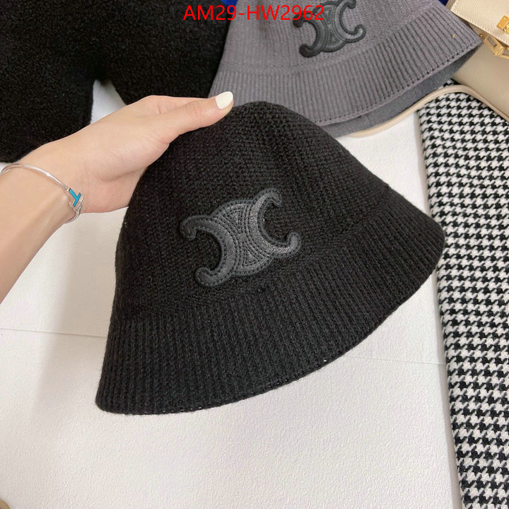 Cap (Hat)-Celine,fake designer , ID: HW2962,$: 29USD
