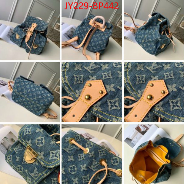 LV Bags(TOP)-Backpack-,ID: BP442,$:229USD