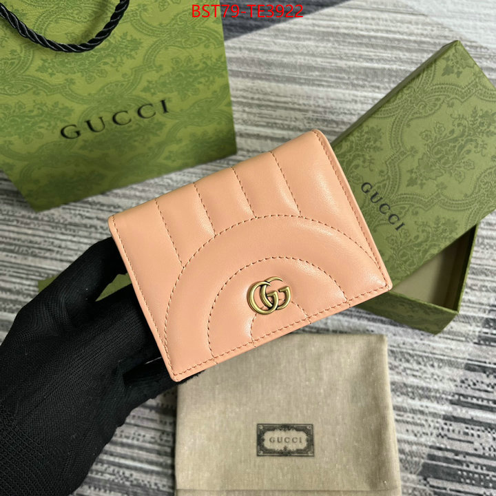 Gucci Bags(TOP)-Wallet-,1:01 ,ID: TE3922,$: 79USD