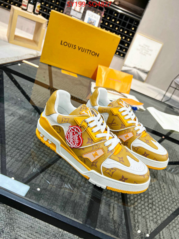 Men Shoes-LV,best aaaaa , ID: SO4827,$: 199USD