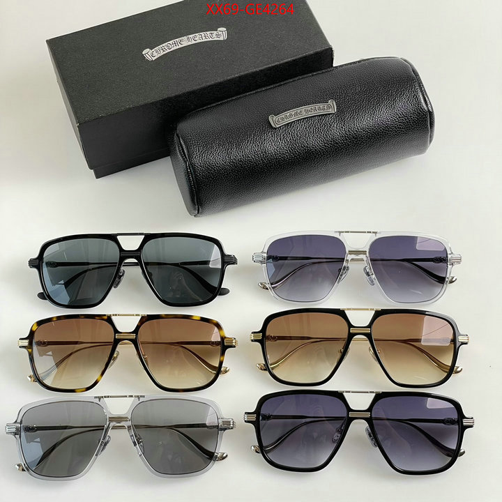 Glasses-Chrome Hearts,where to buy , ID: GE4264,$: 69USD