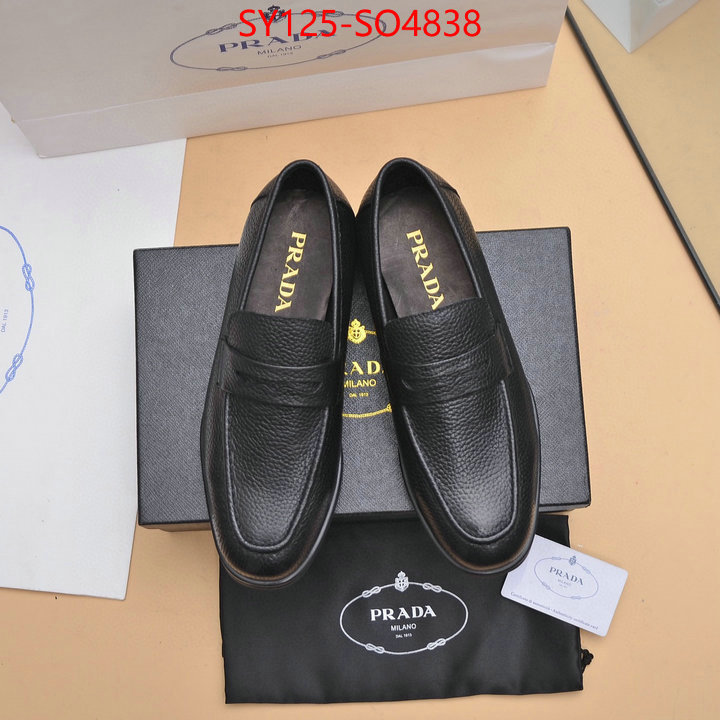 Men Shoes-Prada,top , ID: SO4838,$: 125USD