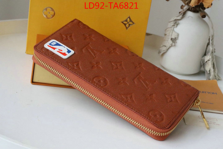 LV Bags(TOP)-Wallet,ID: TA6821,$: 92USD