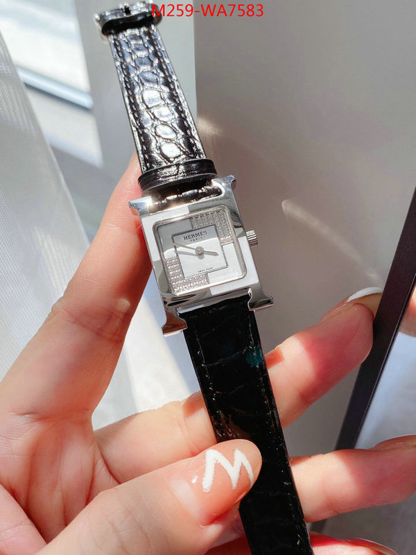 Watch(4A)-Hermes,high quality replica designer , ID: WA7583,$: 259USD