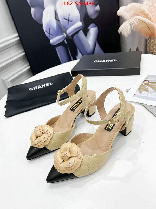 Women Shoes-Chanel,the best quality replica , ID: SN9489,$: 82USD