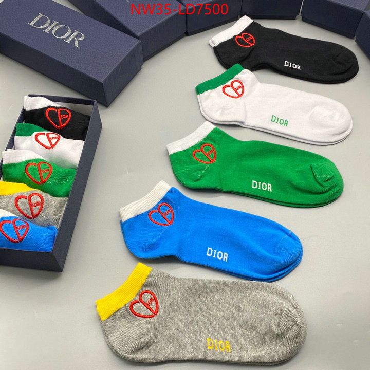 Sock-Dior,cheap wholesale , ID: LD7500,$: 35USD