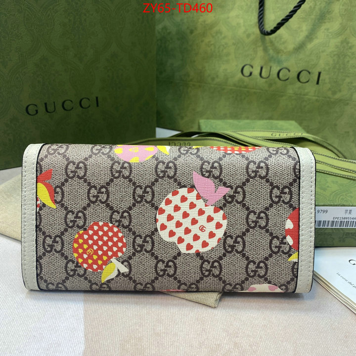 Gucci Bags(4A)-Wallet-,ID: TD460,$: 65USD