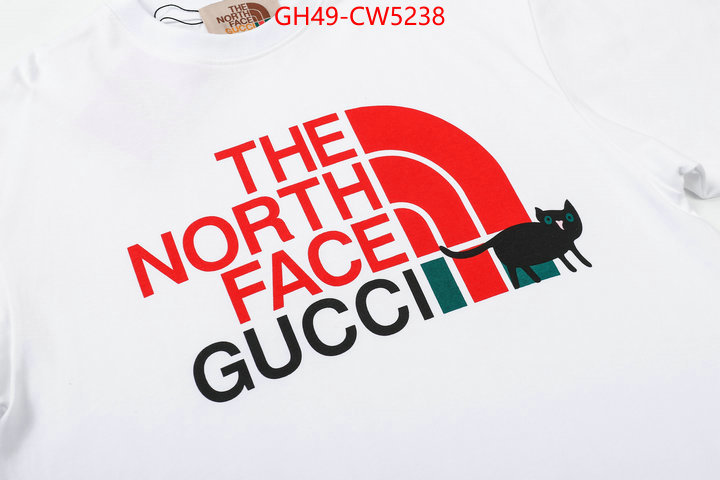 Clothing-Gucci,customize best quality replica , ID: CW5238,$: 49USD