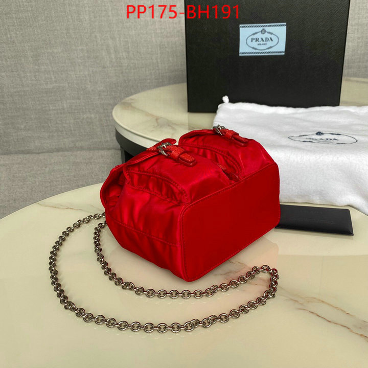 Prada Bags(TOP)-Backpack-,ID: BH191,$:175USD