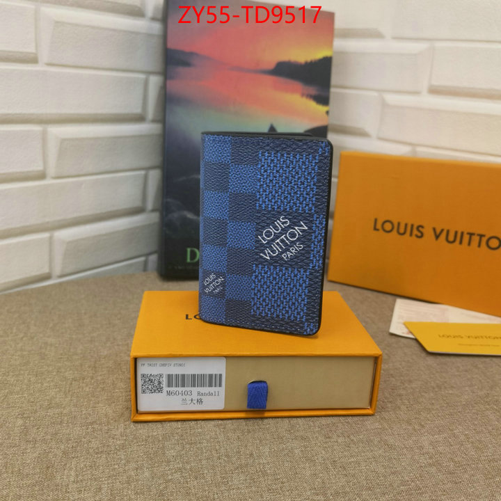 LV Bags(4A)-Wallet,replica 1:1 high quality ,ID: TD9517,$: 55USD