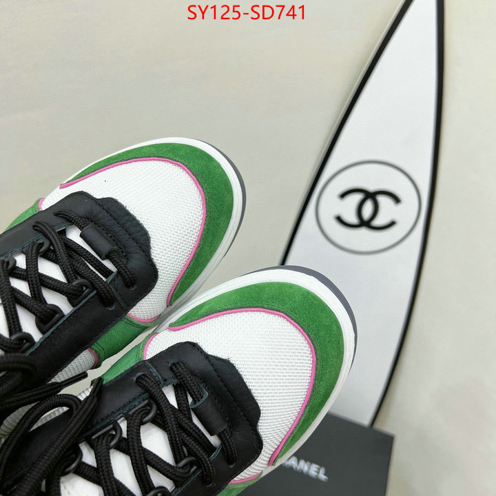 Women Shoes-Chanel,shop cheap high quality 1:1 replica , ID: SD741,$: 125USD