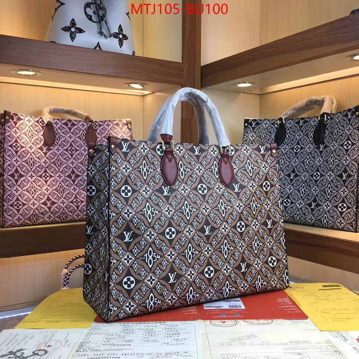 LV Bags(4A)-Handbag Collection-,ID: BU100,$: 105USD