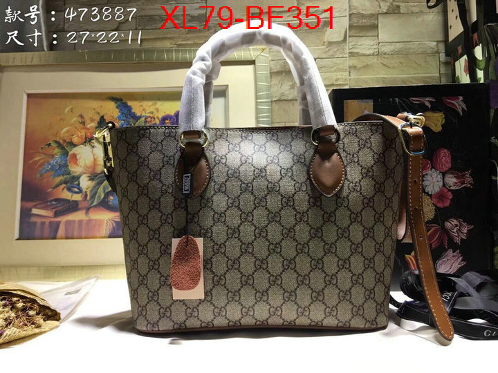 Gucci Bags(4A)-Handbag-,sellers online ,ID: BF351,$:79USD