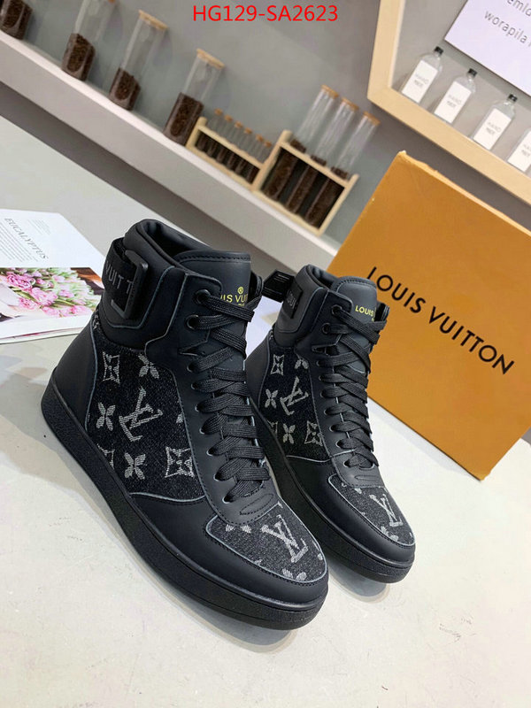 Women Shoes-LV,1:1 clone , ID:SA2623,$: 129USD