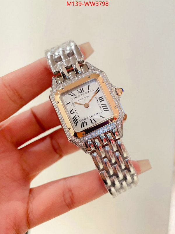 Watch(4A)-Cartier,top sale ,ID: WW3798,$: 139USD