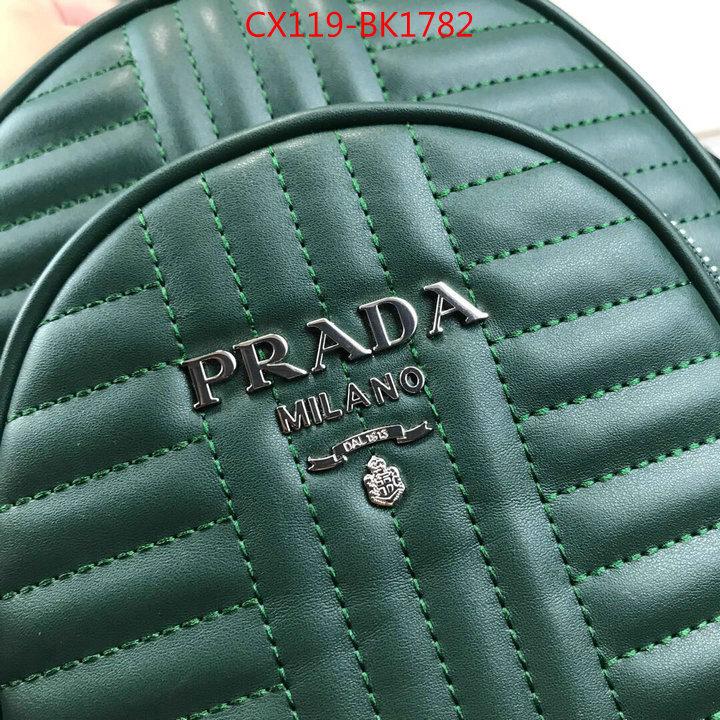 Prada Bags(4A)-Backpack-,buy best quality replica ,ID: BK1782,$:119USD