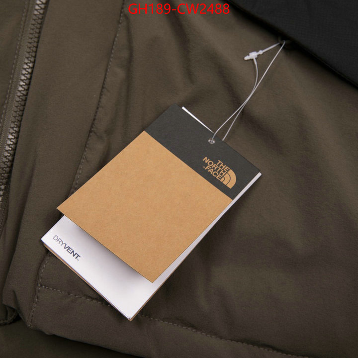 Down jacket Men-The North Face,replica aaaaa designer , ID: CW2488,$: 189USD