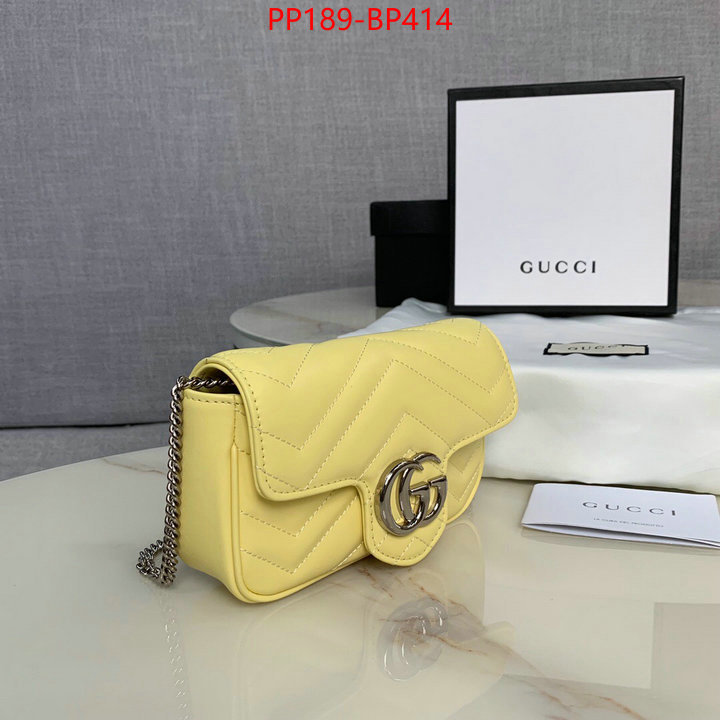 Gucci Bags(TOP)-Marmont,ID: BP414,$:189USD