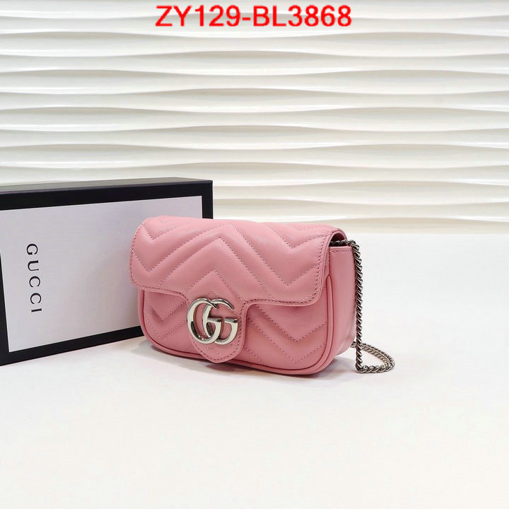 Gucci Bags(TOP)-Marmont,ID: BL3868,$: 129USD