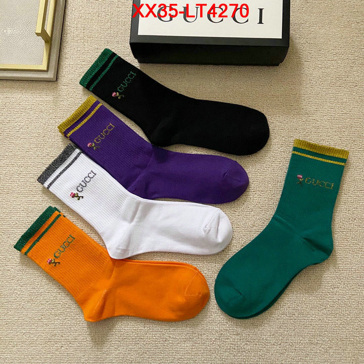 Sock-Gucci,aaaaa replica designer , ID: LT4270,$:35USD