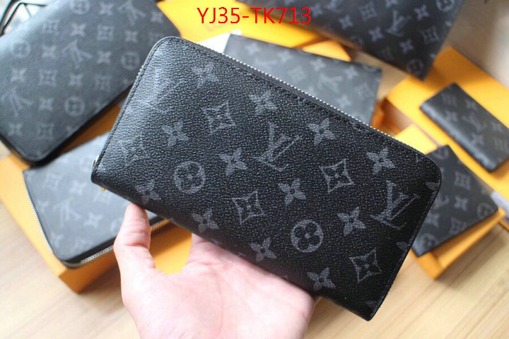 LV Bags(4A)-Wallet,ID: TK713,$:35USD