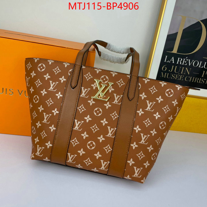 LV Bags(4A)-Handbag Collection-,ID: BP4906,$: 115USD