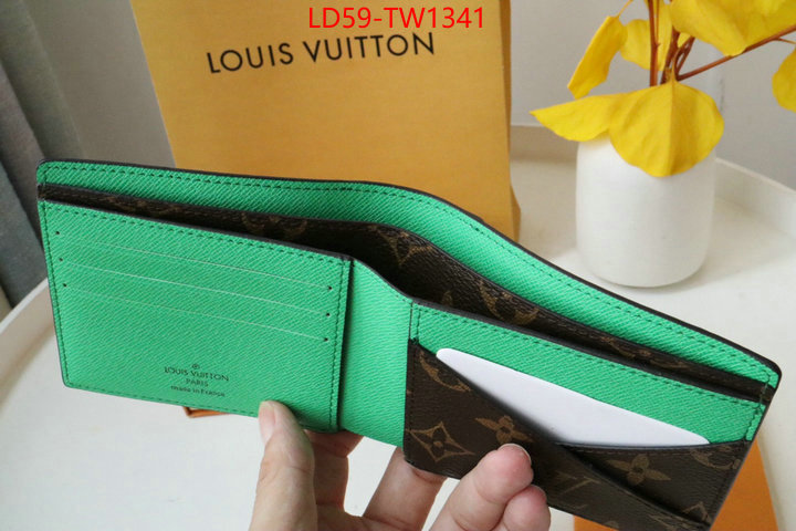 LV Bags(TOP)-Wallet,ID: TW1341,$: 59USD