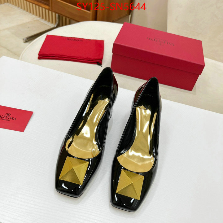 Women Shoes-Valentino,what's the best place to buy replica , ID: SN5644,$: 125USD