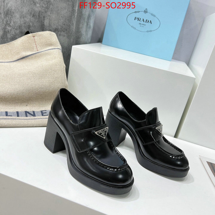 Women Shoes-Prada,quality replica , ID: SO2995,$: 129USD