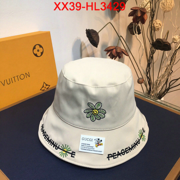 Cap (Hat)-Gucci,how quality , ID: HL3429,$: 39USD