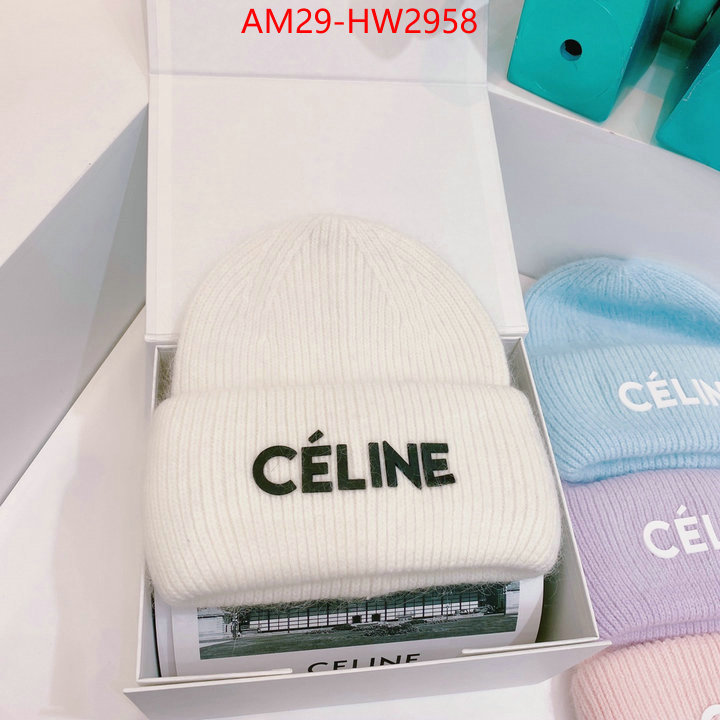 Cap (Hat)-Celine,buy first copy replica , ID: HW2958,$: 29USD