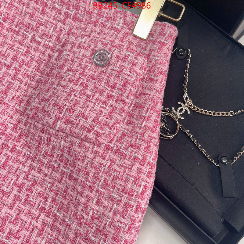 Clothing-Chanel,aaaaa , ID: CE4986,$: 245USD