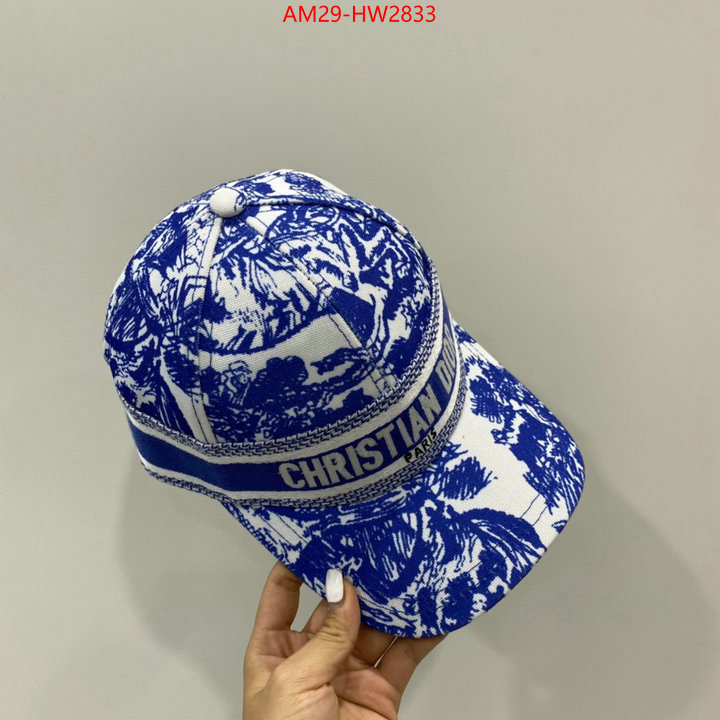 Cap (Hat)-Dior,aaaaa+ quality replica , ID: HW2833,$: 29USD