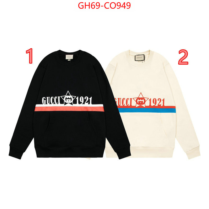 Clothing-Gucci,we curate the best , ID: CO949,$: 69USD