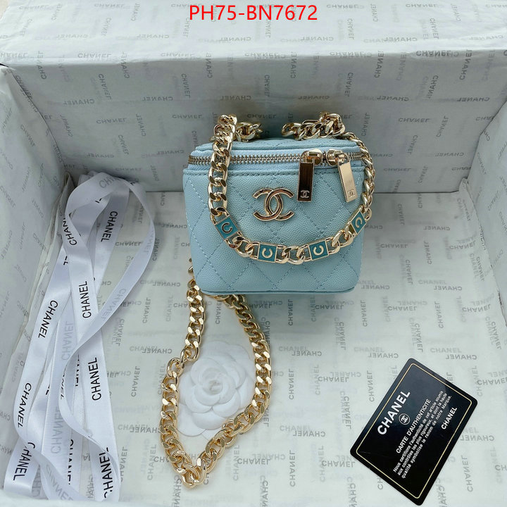 Chanel Bags(4A)-Vanity,ID: BN7672,$: 75USD