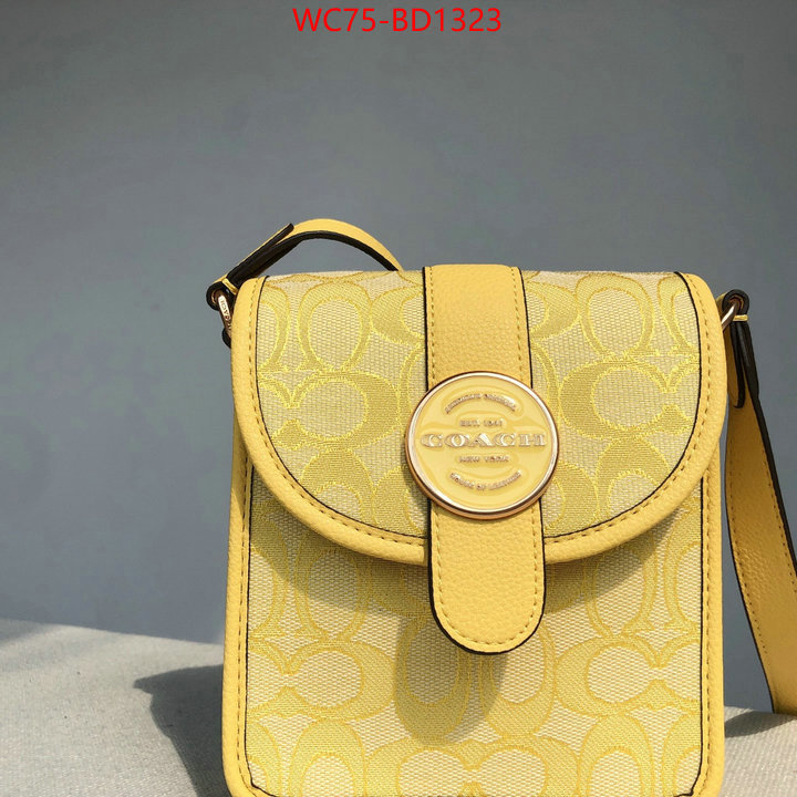 Coach Bags(4A)-Diagonal,2023 replica ,ID: BD1323,$: 75USD