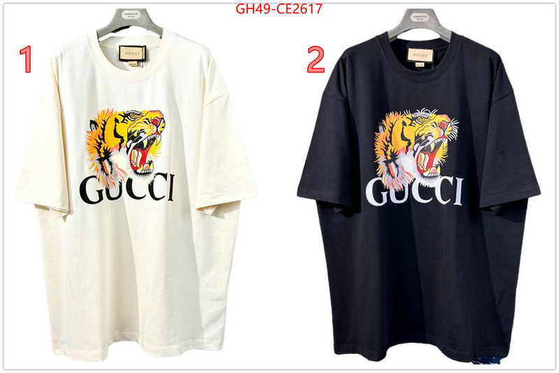 Clothing-Gucci,buy replica , ID: CE2617,$: 49USD