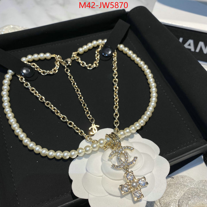 Jewelry-Chanel,mirror quality , ID: JW5870,$: 42USD