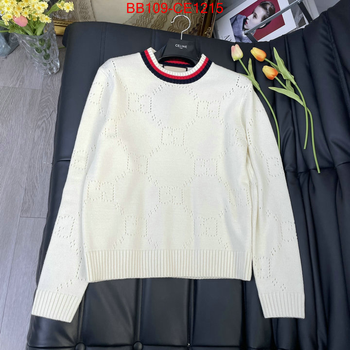 Clothing-Gucci,1:1 clone , ID: CE1215,$: 109USD