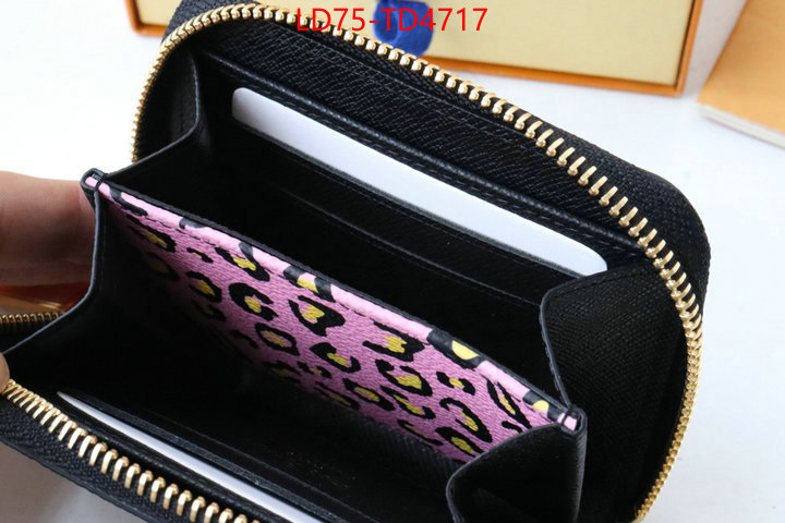 LV Bags(TOP)-Wallet,ID: TD4717,$: 75USD